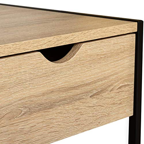 Lot de 2 Tables de Chevet Design Industriel