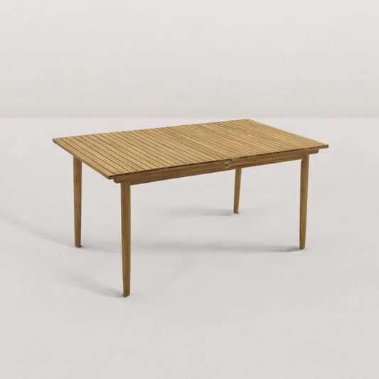 Table de Jardin Extensible en Bois 160-210 cm Jules - 6/8 pers. 6 à 8 pers Bois d'acacia Massif