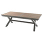 Table de Jardin Extensible Effet Bois