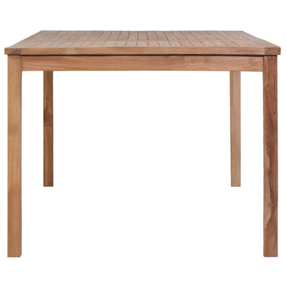 Table à Dîner Extérieur 200x100x77 cm Table de Jardin Bois Teck Massif