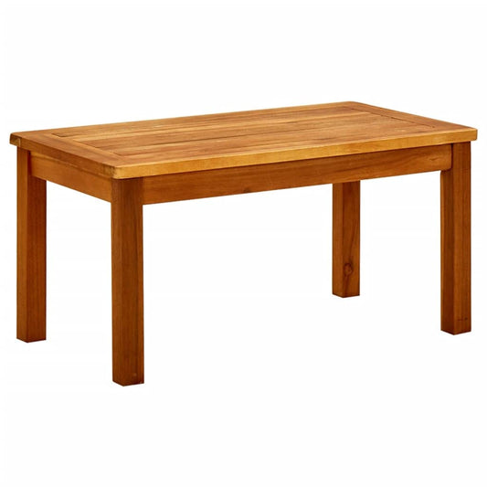 Table Basse de Jardin Table d'Appoint de Patio Meuble d'Extérieur 70x40x36 cm