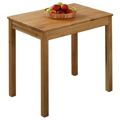 Table à Manger en chêne Tomas en Bois Massif (70 x 50 x 75 cm)